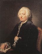 GREUZE, Jean-Baptiste Portrait of George Gougenot de Croissy dfg oil painting